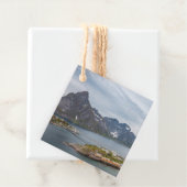 Lofoten-eilanden Noorwegen Bedankjes Labels (In situ)