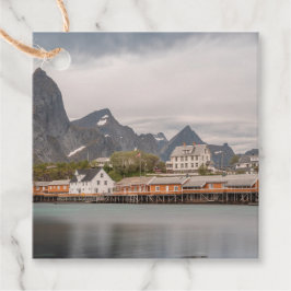 Lofoten-eilanden Noorwegen Bedankjes Labels