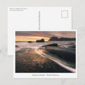 Lofoten-eilanden Noorwegen Briefkaart (Voorkant / Achterkant)