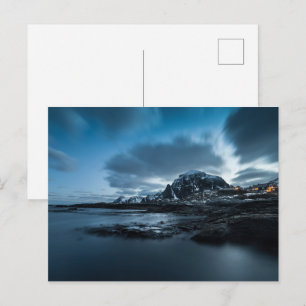 Lofoten-eilanden Noorwegen Briefkaart