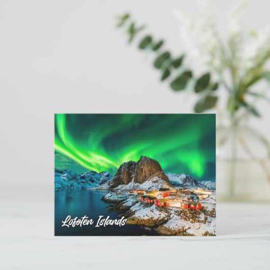 Lofoten-eilanden, Noorwegen Briefkaart (Staand voorkant)