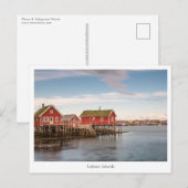 Lofoten-eilanden Noorwegen Briefkaart (Voorkant / Achterkant)