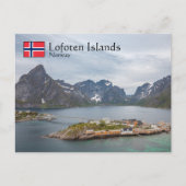 Lofoten-eilanden Noorwegen Briefkaart (Voorkant)
