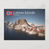 Lofoten-eilanden Noorwegen Briefkaart (Voorkant)