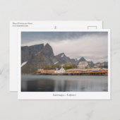 Lofoten-eilanden Noorwegen Briefkaart (Voorkant / Achterkant)