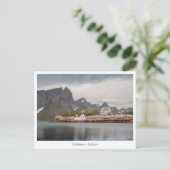 Lofoten-eilanden Noorwegen Briefkaart (Staand voorkant)