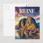 Lofoten-eilanden Noorwegen Briefkaart (Voorkant / Achterkant)