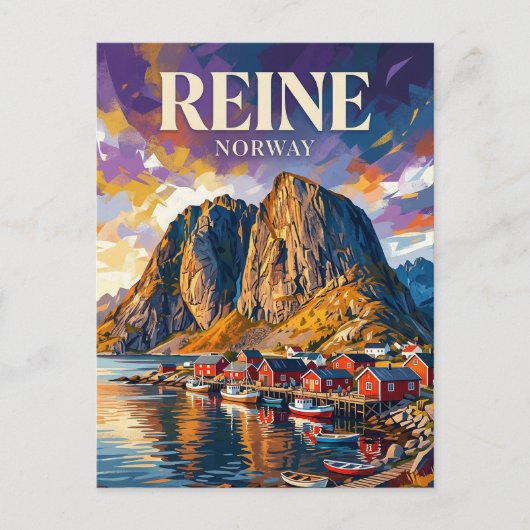 Lofoten-eilanden Noorwegen Briefkaart (Voorkant)