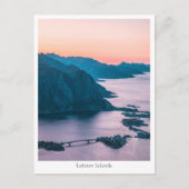 Lofoten-eilanden Noorwegen Briefkaart (Voorkant)