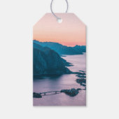 Lofoten-eilanden Noorwegen Cadeaulabel (Voorkant)