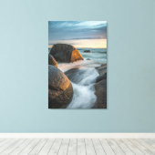 Lofoten-eilanden Noorwegen Canvas Afdruk (Insitu (Houten vloer))
