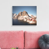 Lofoten-eilanden Noorwegen Canvas Afdruk (Insitu (Woonkamer))