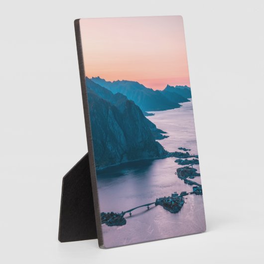 Lofoten-eilanden Noorwegen Fotoplaat (Zijkant)