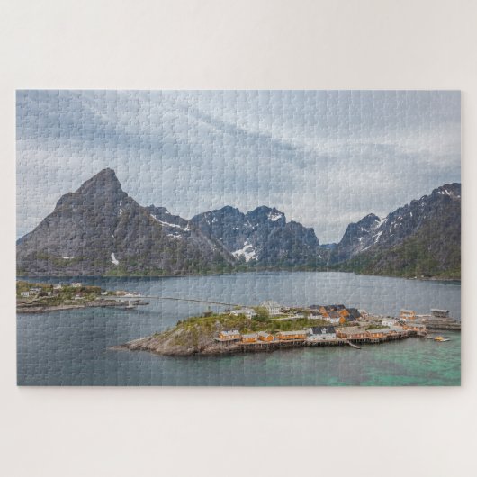 Lofoten-eilanden Noorwegen Legpuzzel (Horizontaal)
