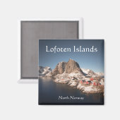 Lofoten-eilanden Noorwegen Magneet (Voorkant / Achterkant)