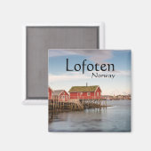 Lofoten-eilanden Noorwegen Magneet (Voorkant / Achterkant)