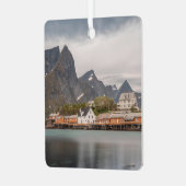 Lofoten-eilanden Noorwegen Metalen Ornament (Voorkant links)