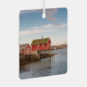 Lofoten-eilanden Noorwegen Metalen Ornament (Voorkant Rechts)