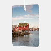 Lofoten-eilanden Noorwegen Metalen Ornament (Voorkant links)
