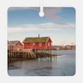 Lofoten-eilanden Noorwegen Metalen Ornament (Achterkant)