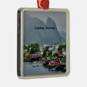 Lofoten-eilanden, Noorwegen Metalen Ornament (Rechts)