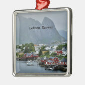 Lofoten-eilanden, Noorwegen Metalen Ornament (Links)