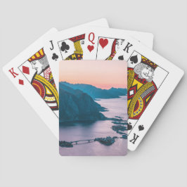 Lofoten-eilanden Noorwegen Pokerkaarten