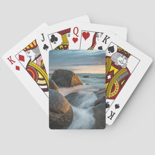 Lofoten-eilanden Noorwegen Pokerkaarten (Achterkant)