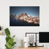 Lofoten-eilanden Noorwegen Poster (Thuiskantoor)