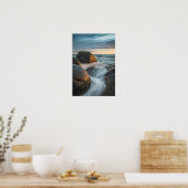 Lofoten-eilanden Noorwegen Poster (Keuken)