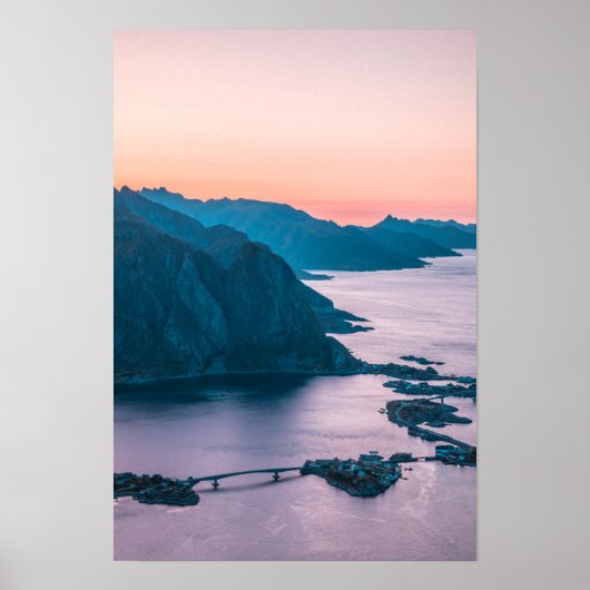 Lofoten-eilanden Noorwegen Poster (Voorkant)