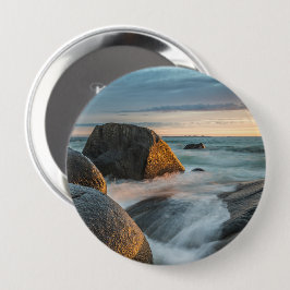 Lofoten-eilanden Noorwegen Ronde Button 4,0 Cm