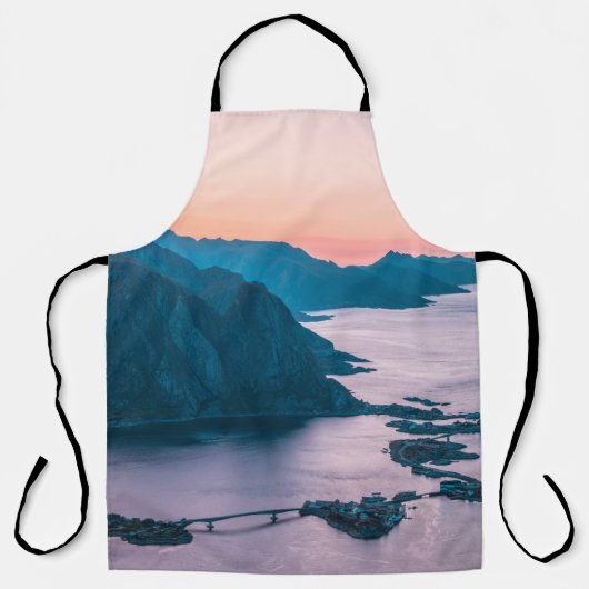 Lofoten-eilanden Noorwegen Schort (Voorkant)