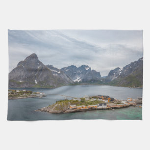 Lofoten-eilanden Noorwegen Theedoek