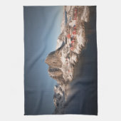 Lofoten-eilanden Noorwegen Theedoek (Verticaal)