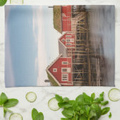 Lofoten-eilanden Noorwegen Theedoek (Gevouwen)