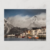 Lofoten Henningsvaer Feestdagenkaart (Voorkant)
