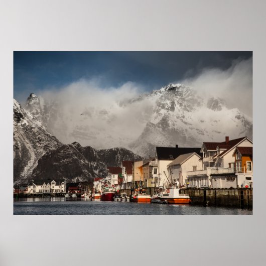 Lofoten Henningsvær Poster (Voorkant)