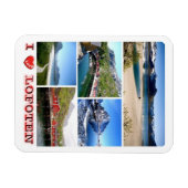 Lofoten - I Love - Noorwegen - Magnet Magneet (Horizontaal)