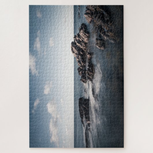 Lofoten Islands Coast Landscape Foto Legpuzzel (Verticaal)
