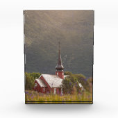 Lofoten Islands Flakstad Church Fotoblokken (Voorkant)