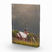 Lofoten Islands Flakstad Church Fotoblokken (Rechts)