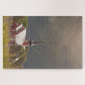 Lofoten Islands Flakstad Church Legpuzzel (Horizontaal)