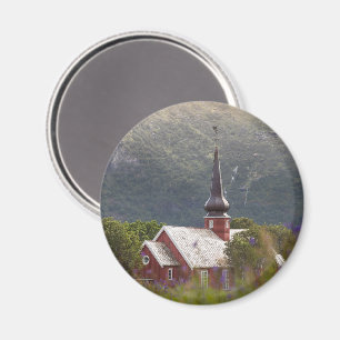 Lofoten Islands Flakstad Church Magneet