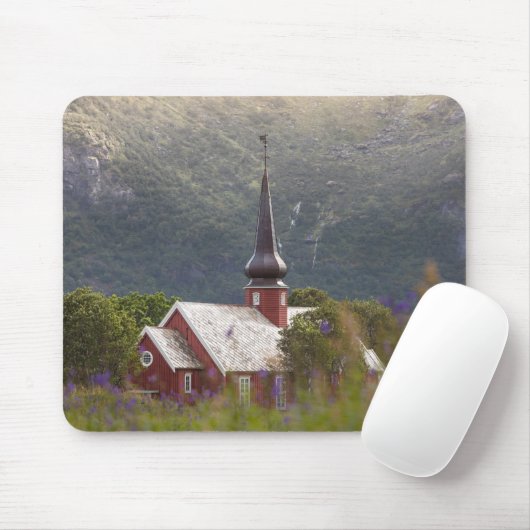 Lofoten Islands Flakstad Church Muismat (Met muis)