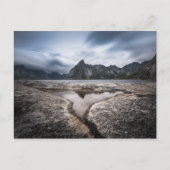 Lofoten Islands Mountain Briefkaart (Voorkant)