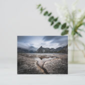 Lofoten Islands Mountain Briefkaart (Staand voorkant)