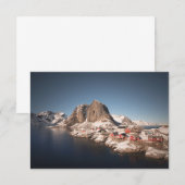 Lofoten Islands Noorwegen Card (Voorkant / Achterkant)