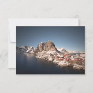 Lofoten Islands Noorwegen Card