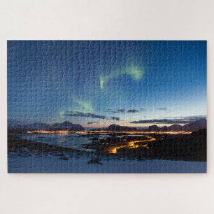 Lofoten Islands Northern Lights Legpuzzel